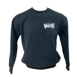MINNESOTA TIMBERWOLVES Double Script Vintage Logo Pullover Crewneck Sweatshirt